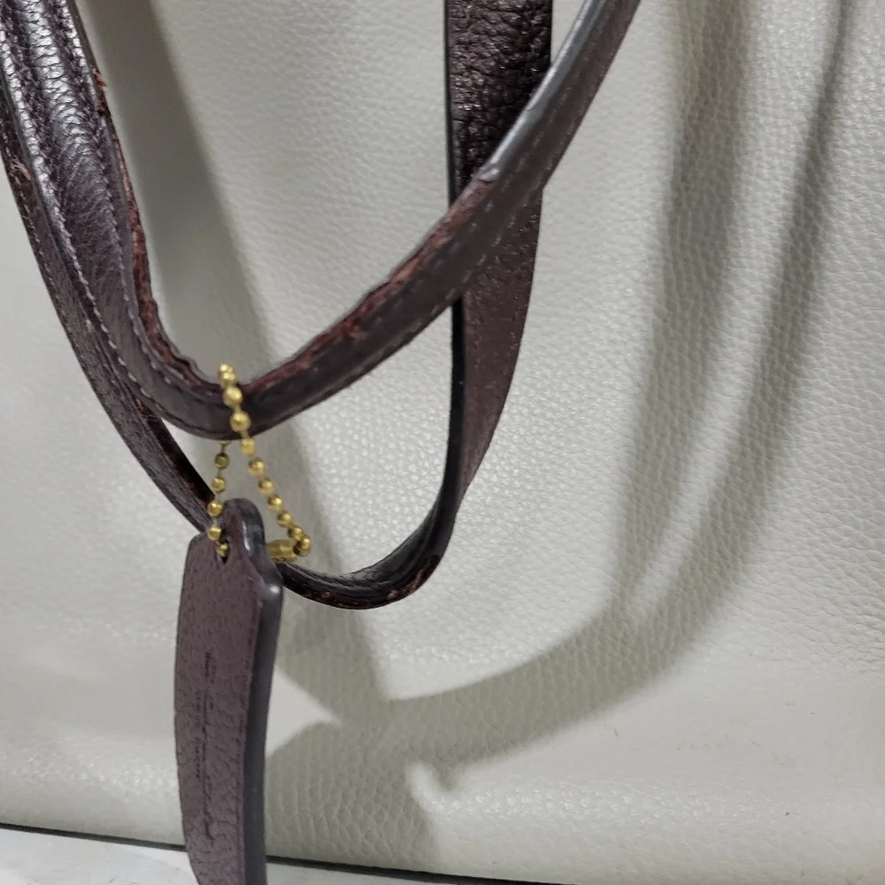 Coach Willow Tote Bag Colorblock With Signature Canvas Dove Gray C0692